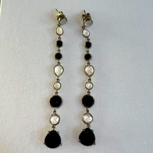 Gorgeous genuine Quartz Drop silver Earrings new